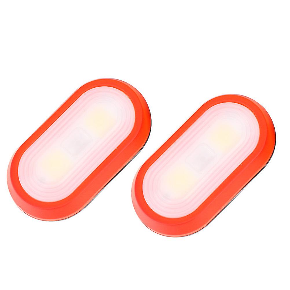 LED Safety Light for Outdoors with Bright Illumination Red ABS Material Easy to Use
