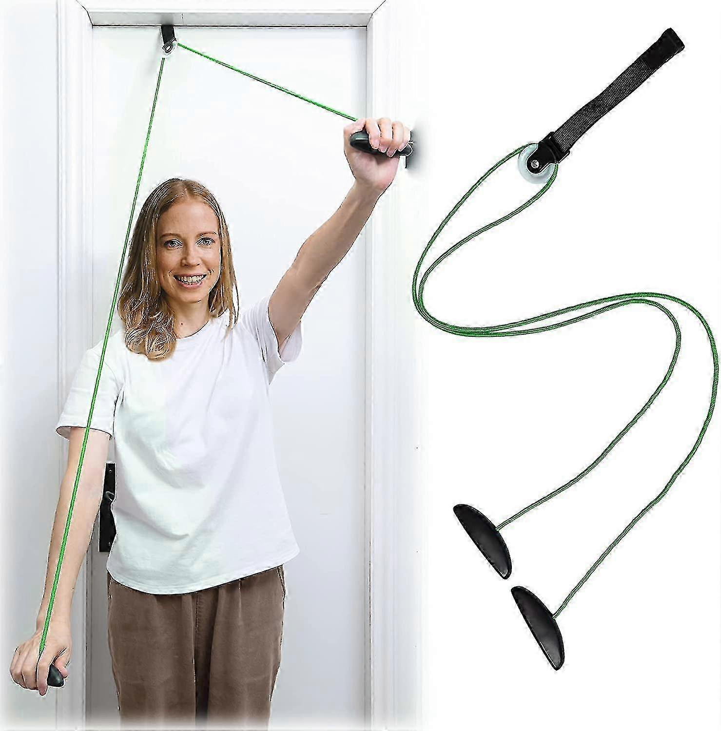 2025 Overhead Overdoor Shoulder Therapy Exercise Pulley System