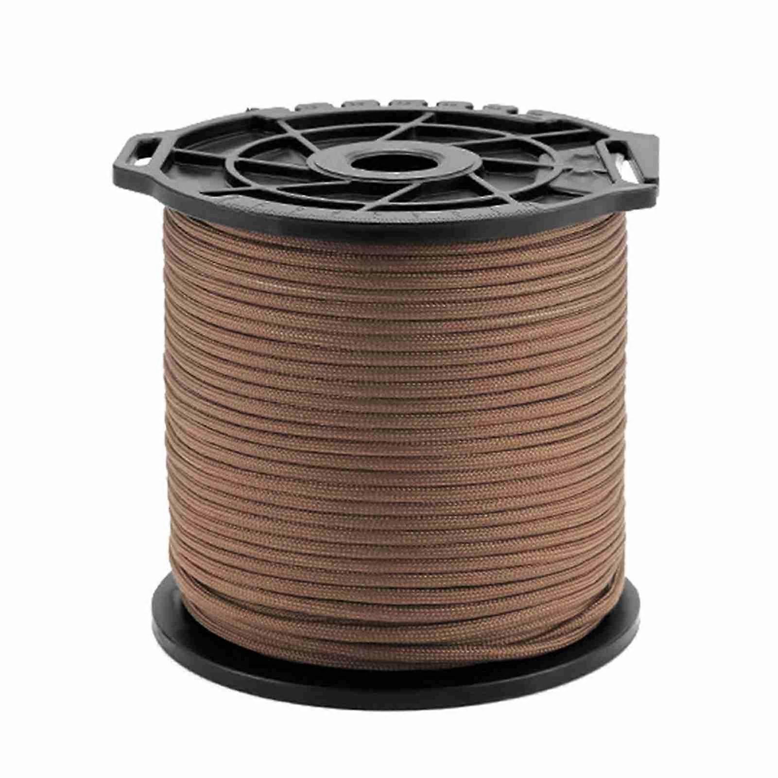 आउटडोर मल्टी-फंक्शन स्पूल 9कोर पैराकार्ड रस्सी 4 मिमी मोटी बाइंडिंग रस्सी क्लोथलाइन टेंट विंड रोप क्लाइम्बिंग रोप