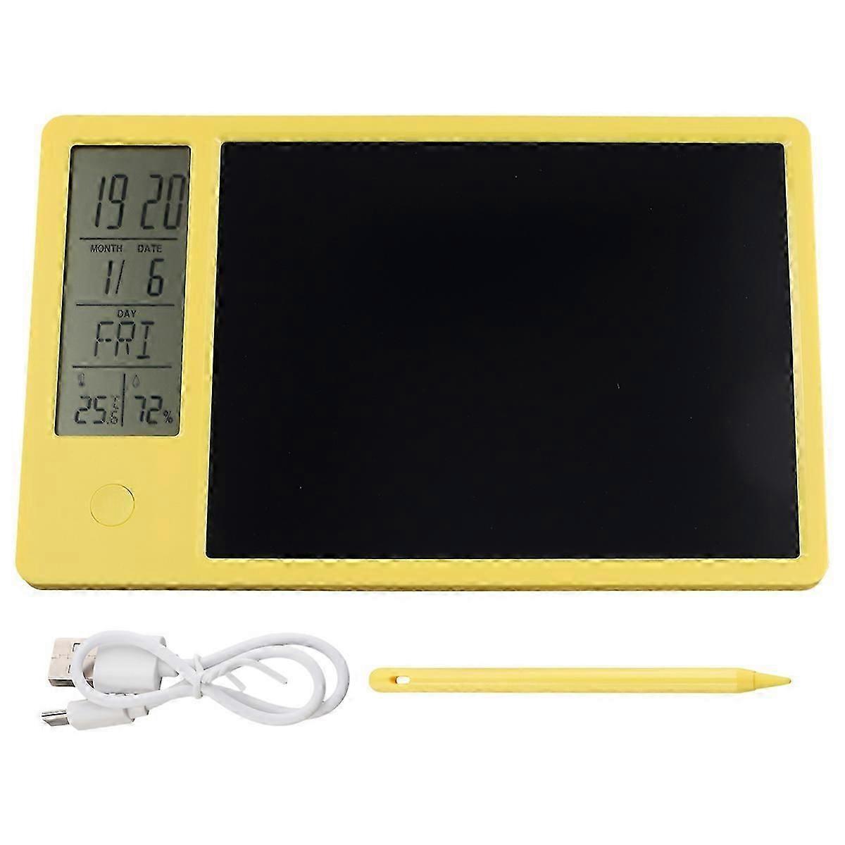 Multifunctional Electronic Desk Calendar LCD Handwriting Board,B