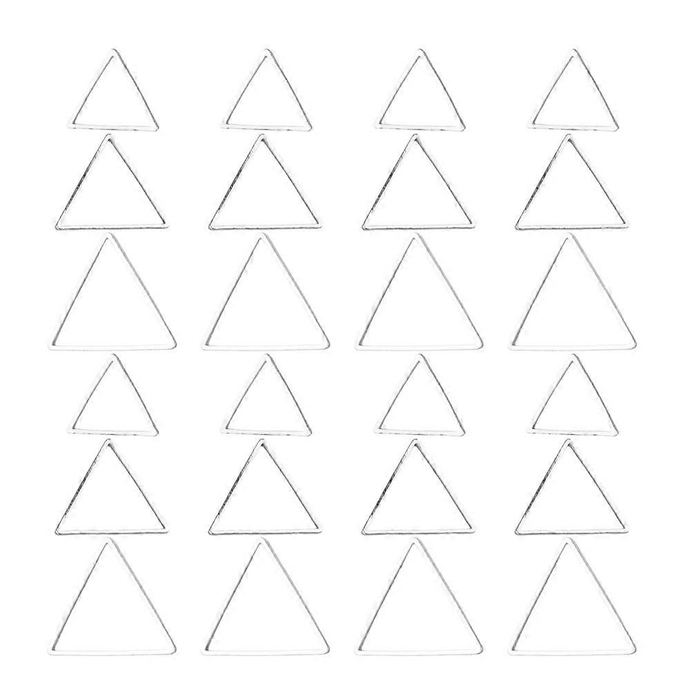 DIY Geometric Triangle Pendant for Creating Custom Jewelry Accessories