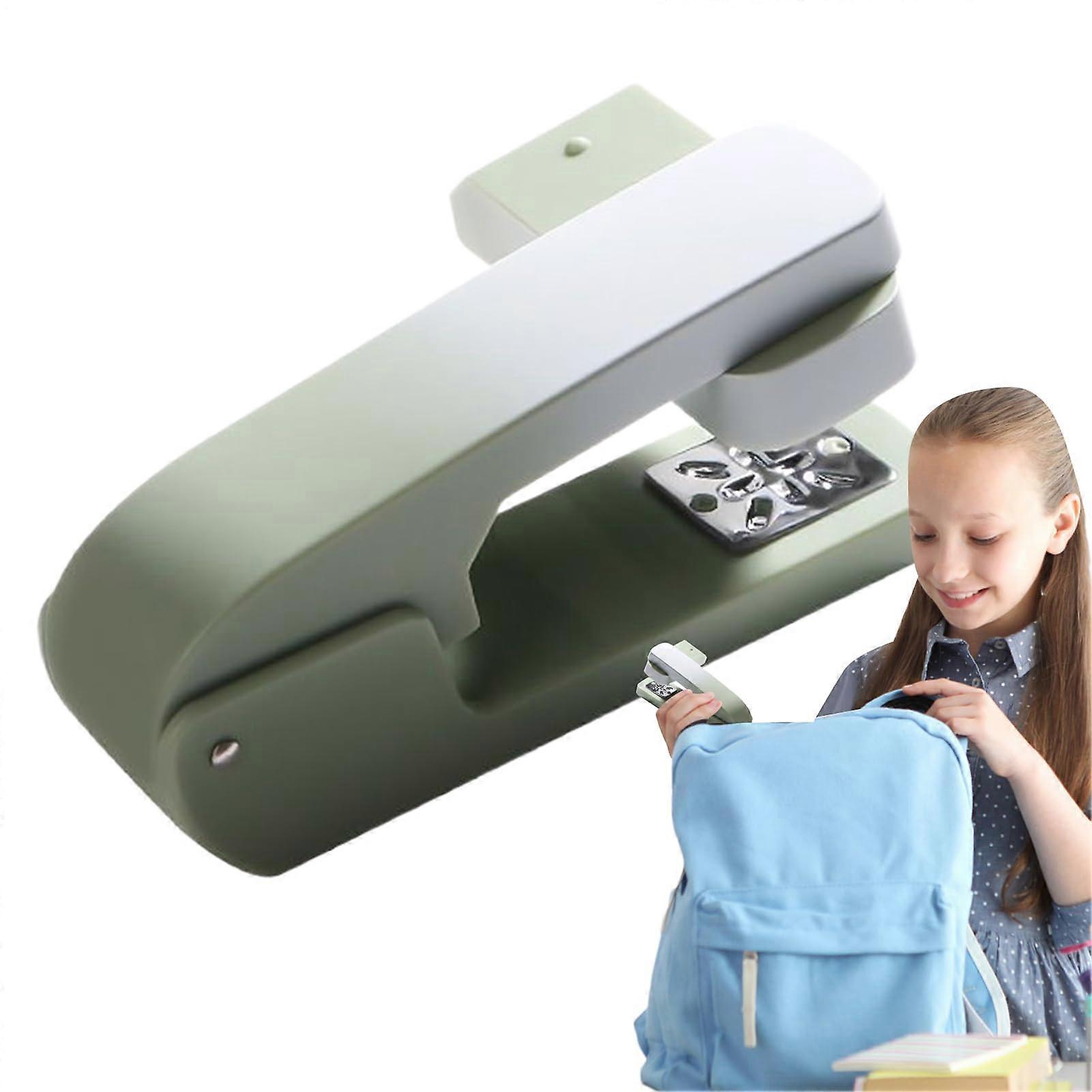 360° Rotatable Desktop Stapler  DeepReach MultiAngle Stapling Machine for Booklets, Documents, Posters