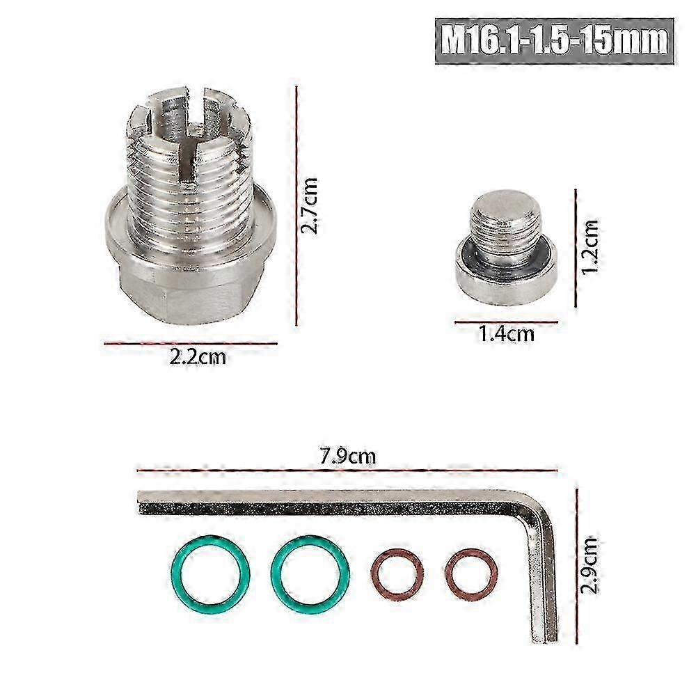 Oversize Self-Tapping Thread Repair Kit for Oil Pans - M12-M18 Sizes Included