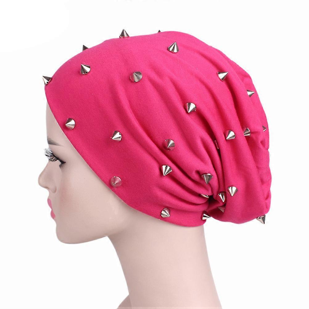 Here's a refined and professional product title and description based on the information provided:
**Product Title:**
2 Pack Rivet Turban Beanie