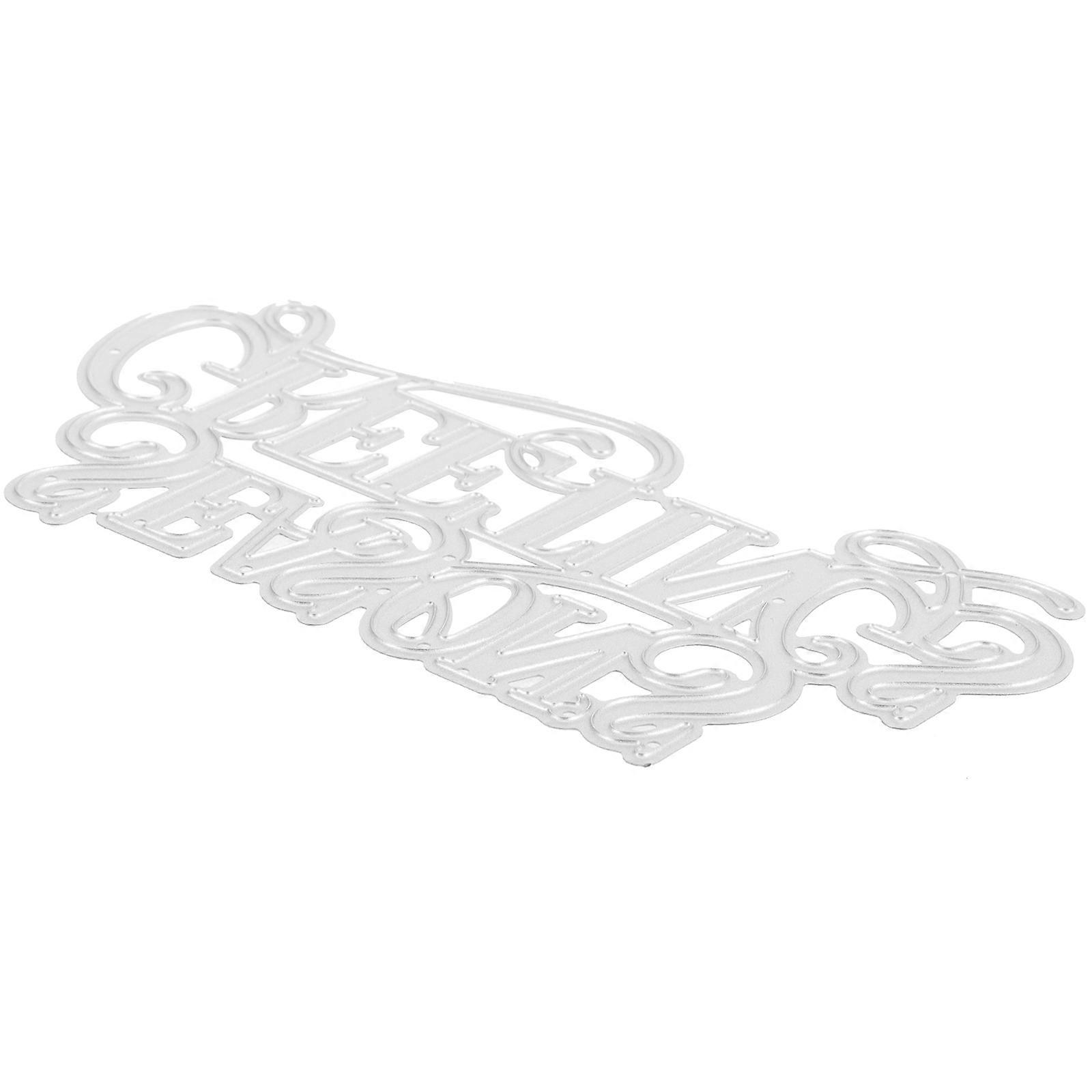 Cutting Die For Card Making Festival Occasions 13x6.5x0.1cm Ideal For DIY Enthusiasts 1Set
