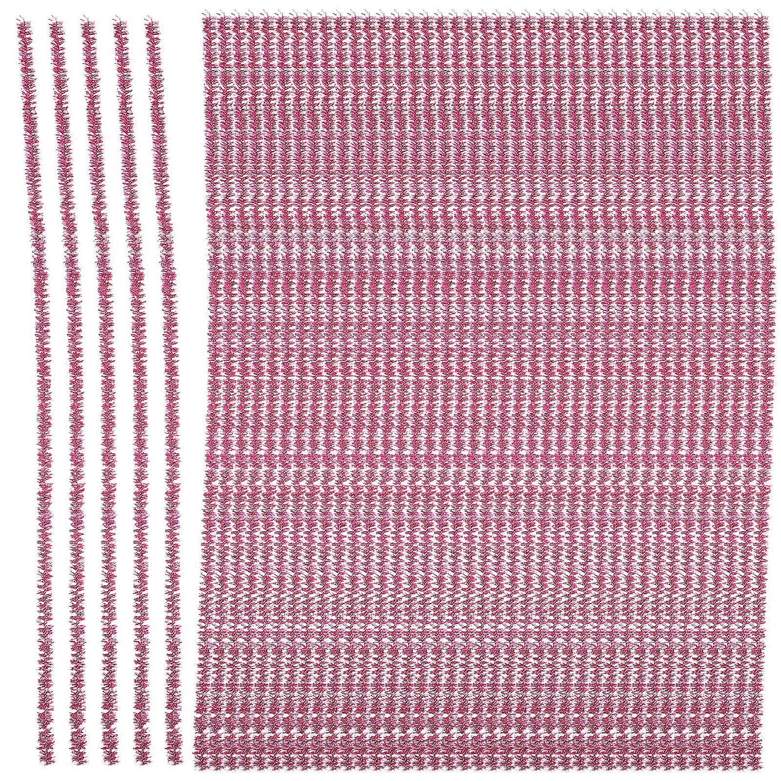 Glitter Chenille Stems 100pcs – Twisted Sticks for DIY Crafts, Creative Arts, Christmas Decorations & Handmade Accessories – Safe & Compact Design