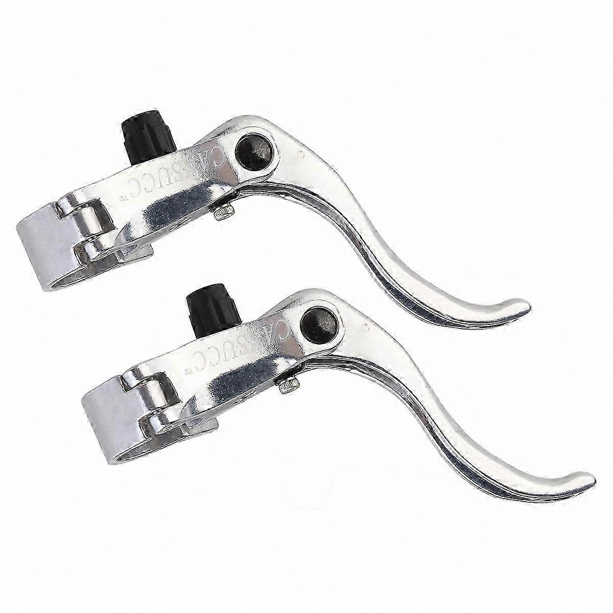 Silver Brake Levers for 22.2mm/24mm Handlebars