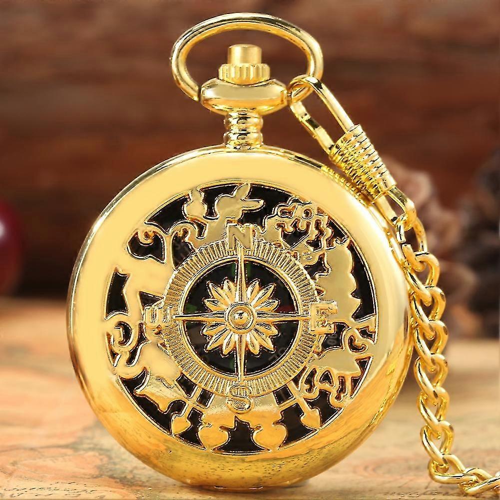 Kompassi taskukello ulkokiipeilyvarusteet Flip Compass Pocket Watch
