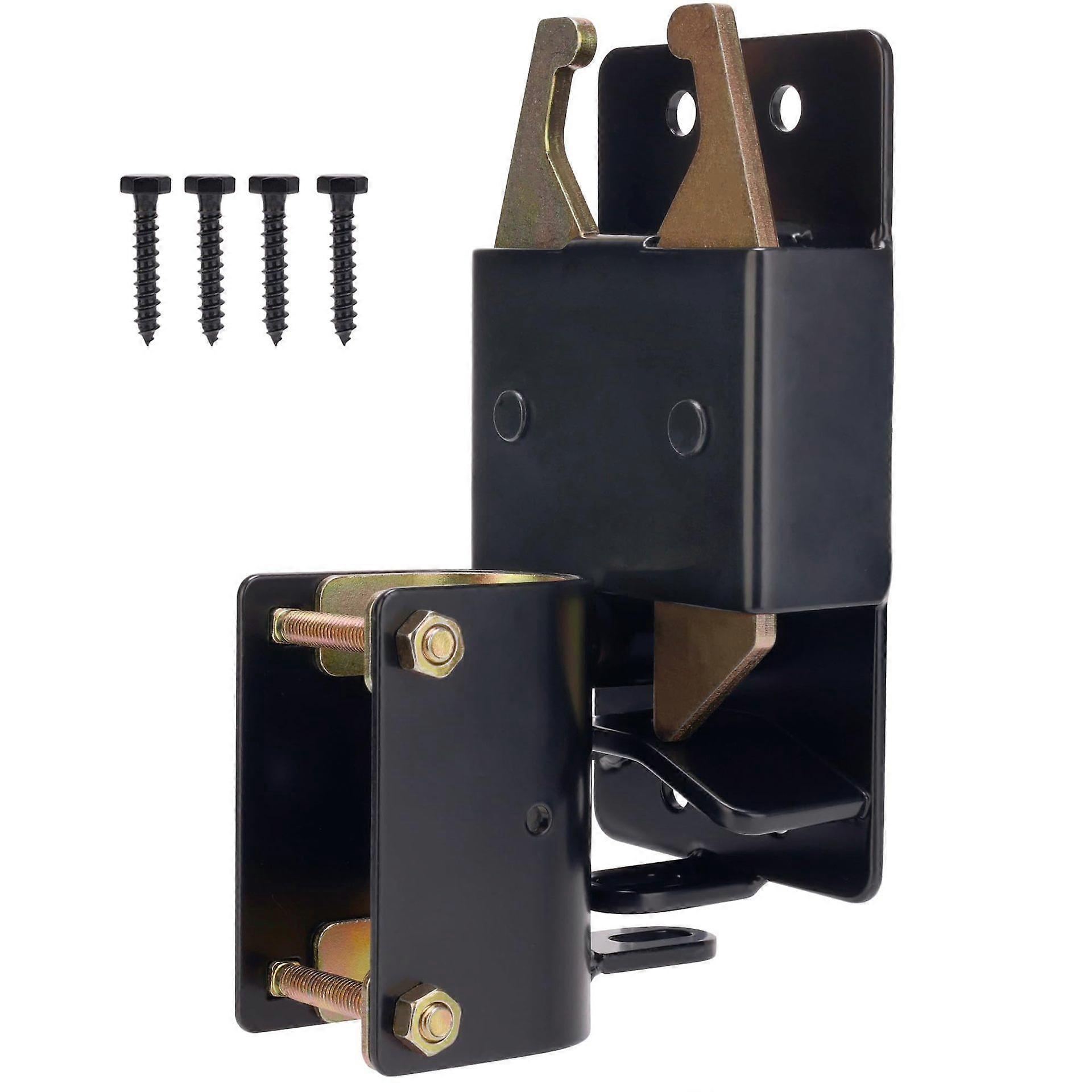 Farm Gate Latch 2 Way Gate Latch - Schwarz Zwei Wege Gate Latch Vieh Gate für Hors