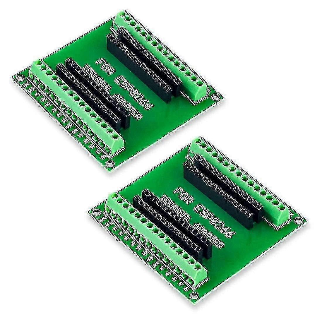 2pcs Esp8266 Breakout Board Gpio 1 Into 2 For Esp8266 Esp-12e Nodemcu Development Board