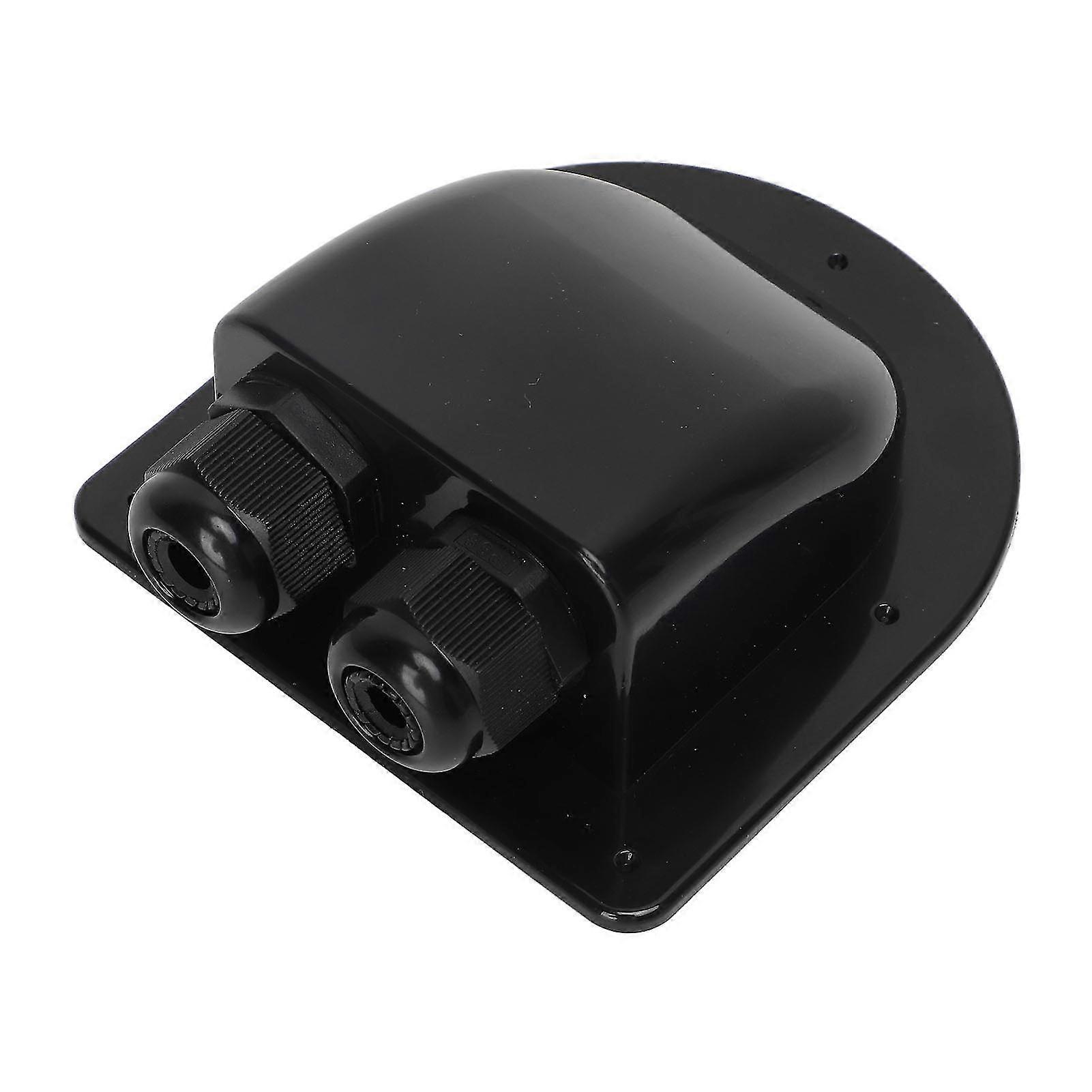 Marine-Grade Plastic Housing for Double Cable Entry - Waterproof Solar Installation Solution