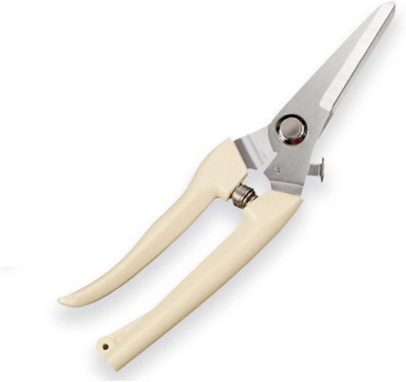 Garden pruning shears, pruning shears made of rusty steel for picking fruits, flowers, and trees, garden fruit tree flower pruning shears.