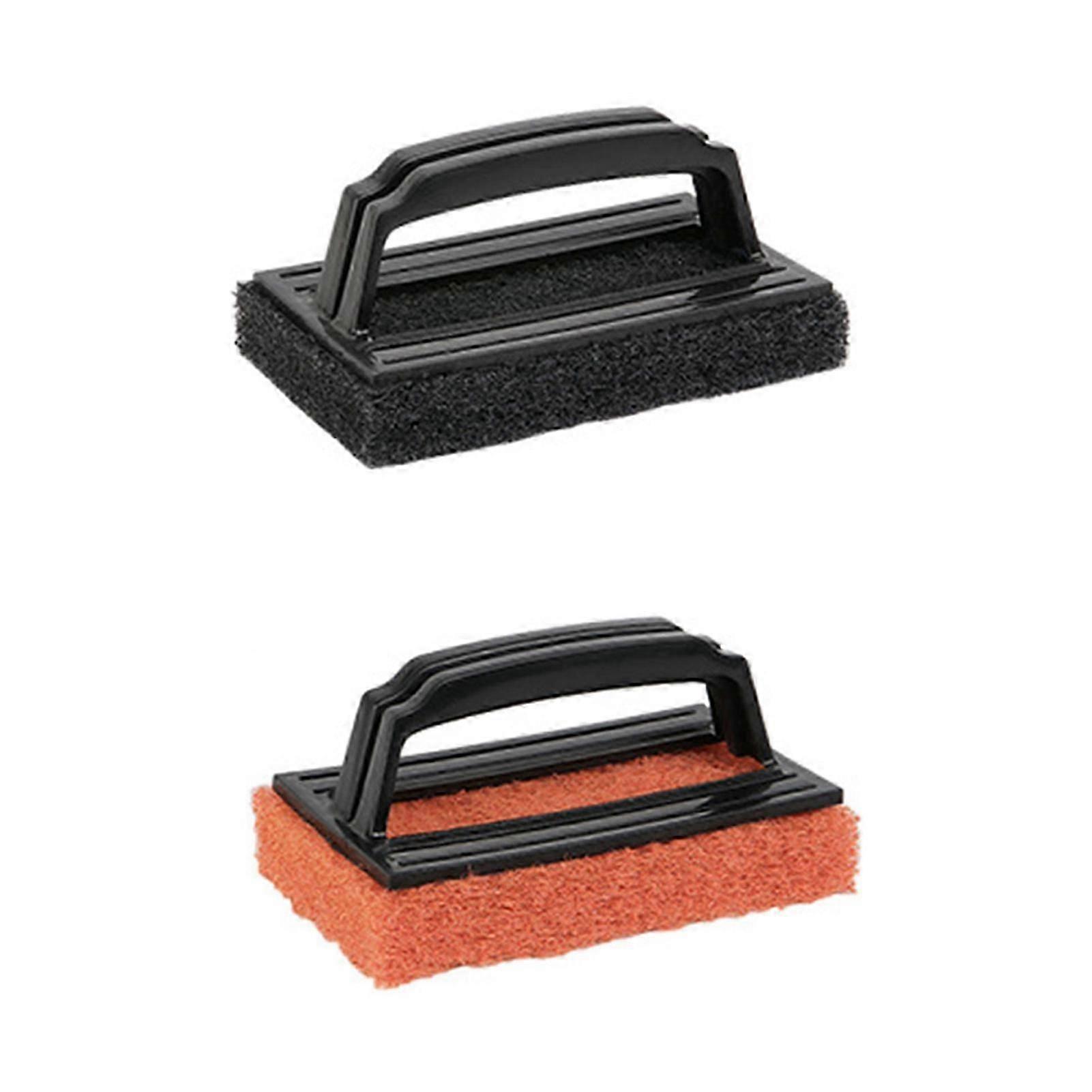 Stainless Steel Griddle Scraper Practical Safe Barbecue Cleaning Tools