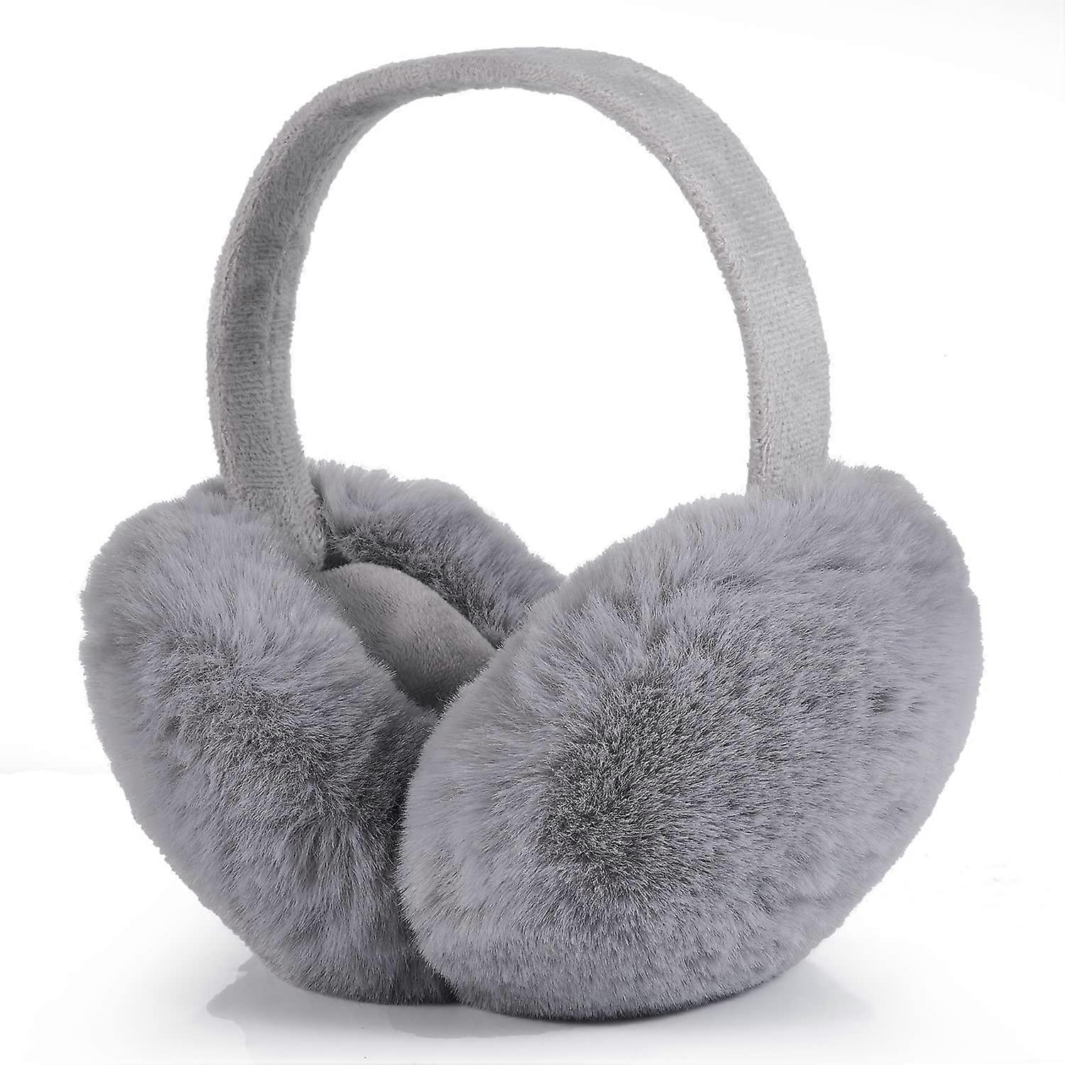 Adjustable Foldable Ear Warmers Soft Comfortable Plush Earmuffs