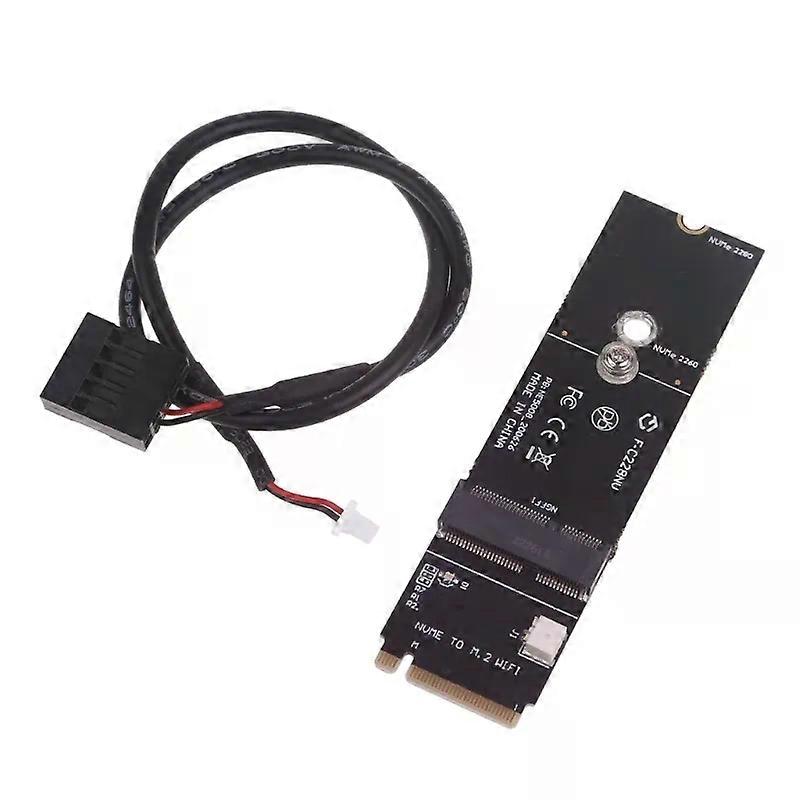 M2 A E Key to M2 M Key Adapter Card NVME KEY-M Expansion Support For M2 SSD WiFi M2 NVME SSD Adapter Card Converter