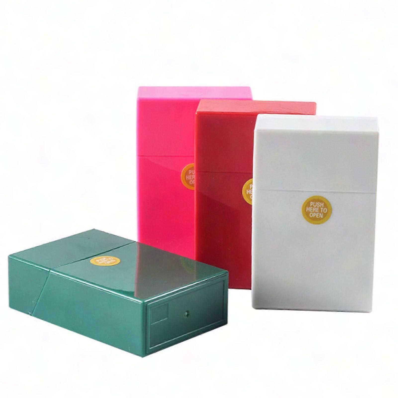 Crushproof Waterproof Plastic Cigarette Case Holder Box