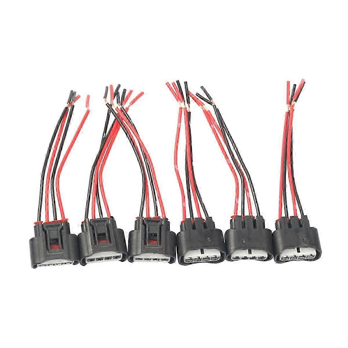 Kit de conector de bobina de encendido, conector de bobina de encendido con coletas para 90919-02240 2AZFE 1ZZFE