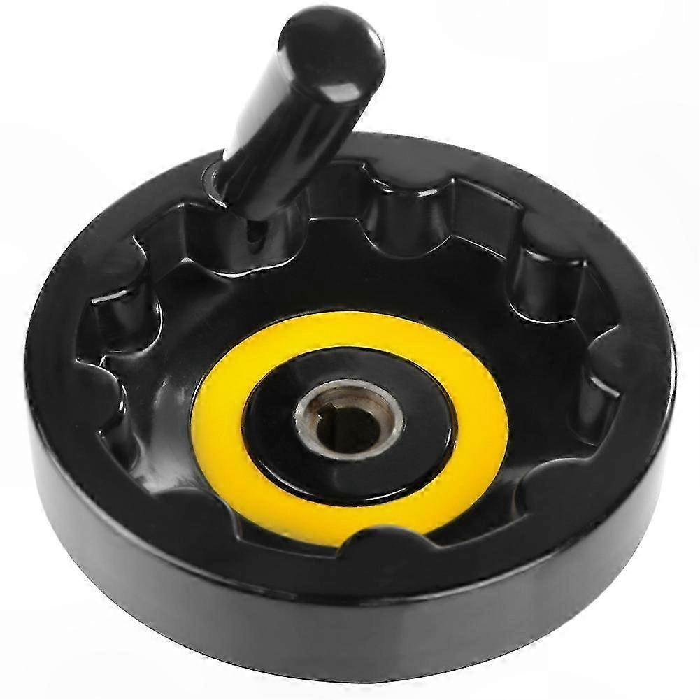 Adjustable Folding Handwheel for Lathe Tools, 16x160mm, Durable Plastic Revolving Handle