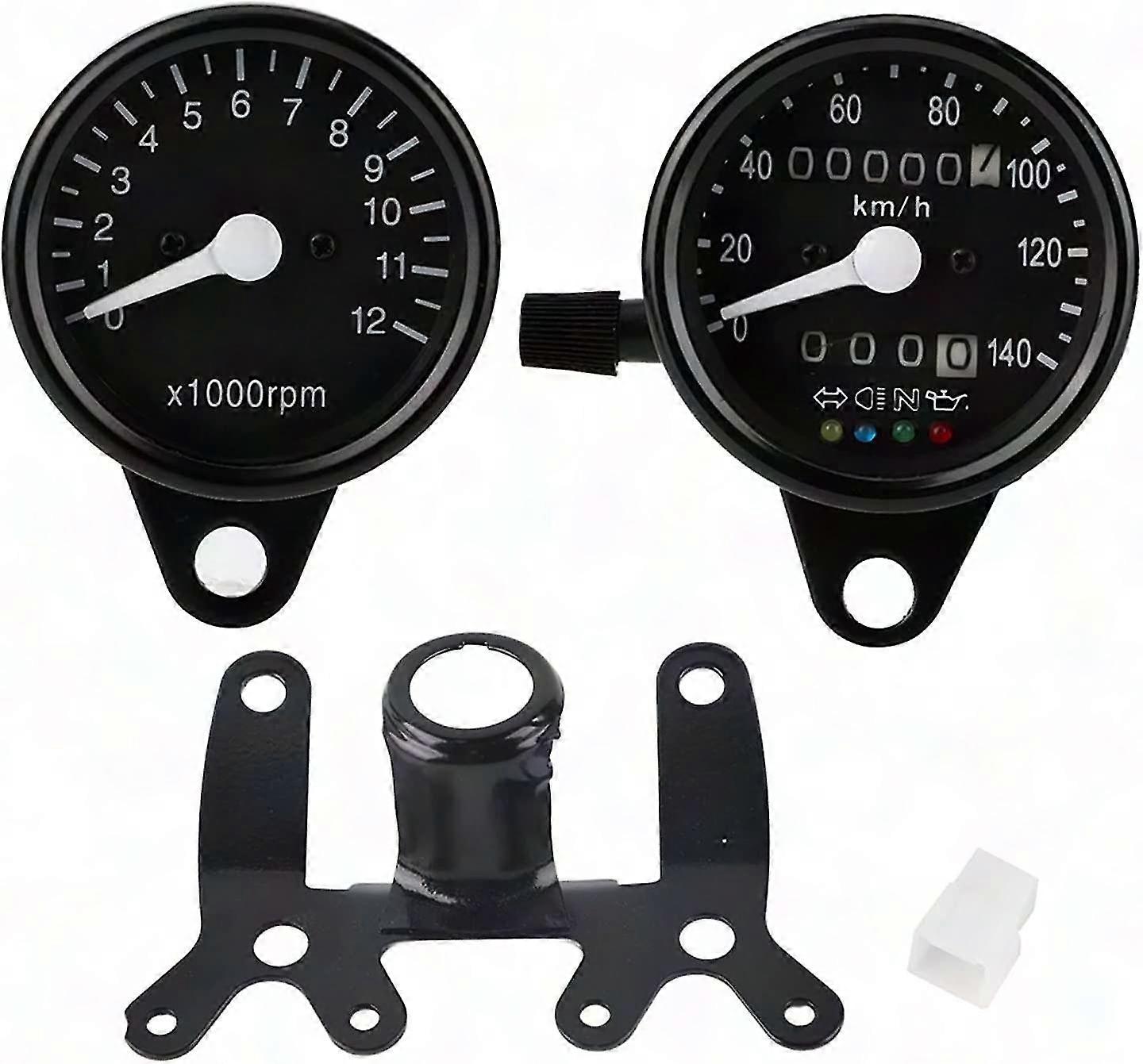 Mechanical Tachometer Hour Meter with Iron Material, Durable and High Quality