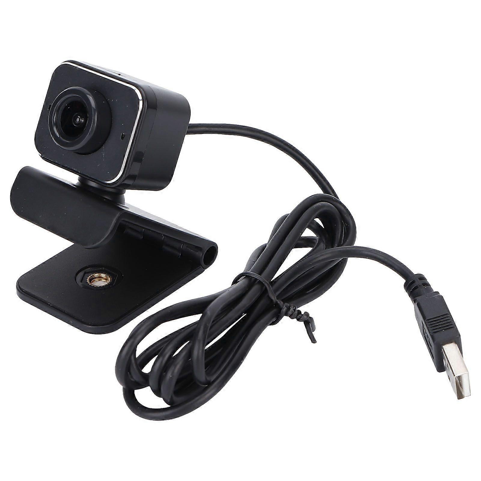Computer Camera 1080P HD Adjustable Rotatable Auto Focusing Four Layer Lens Built in Sensitive Microphone Webcam