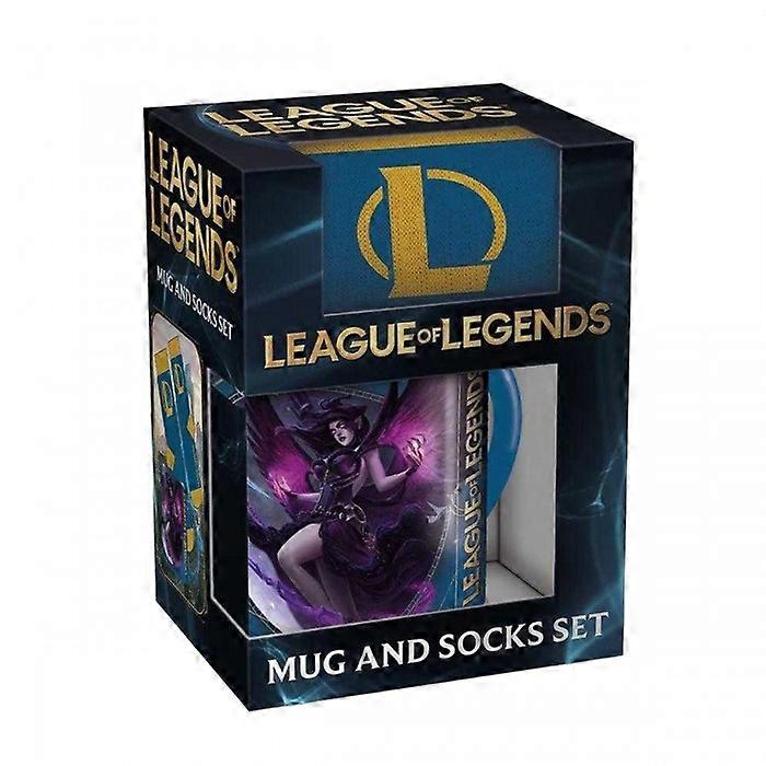 League Of Legends Kayle & Morgana Mug and Sock Set