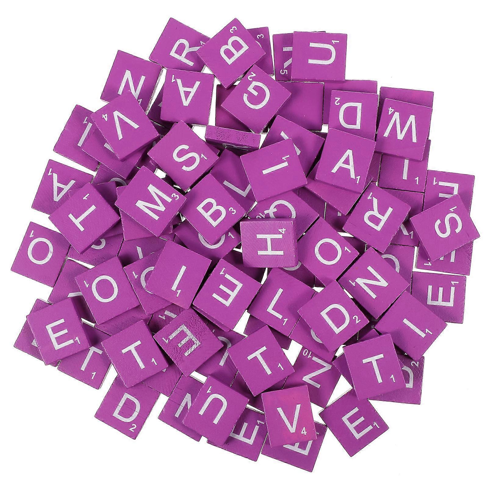 Purple Plastic Blocks for Crafts and Decor Safe for DIY Projects and Perfect for rustic themed events 100 pieces