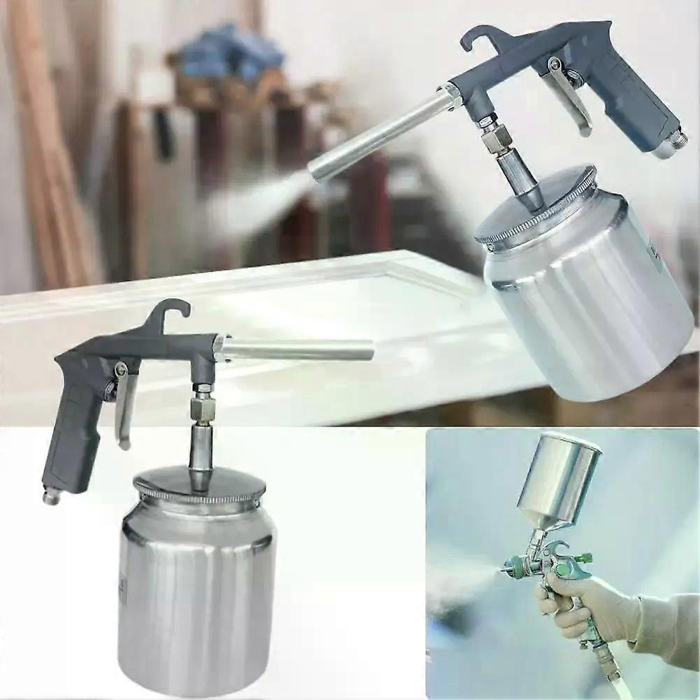 750ml Pneumatic Handheld Sandblaster 25bar Portable Sandblasting Gun 1/4inch Sand Blasting Machine for Removing Rust