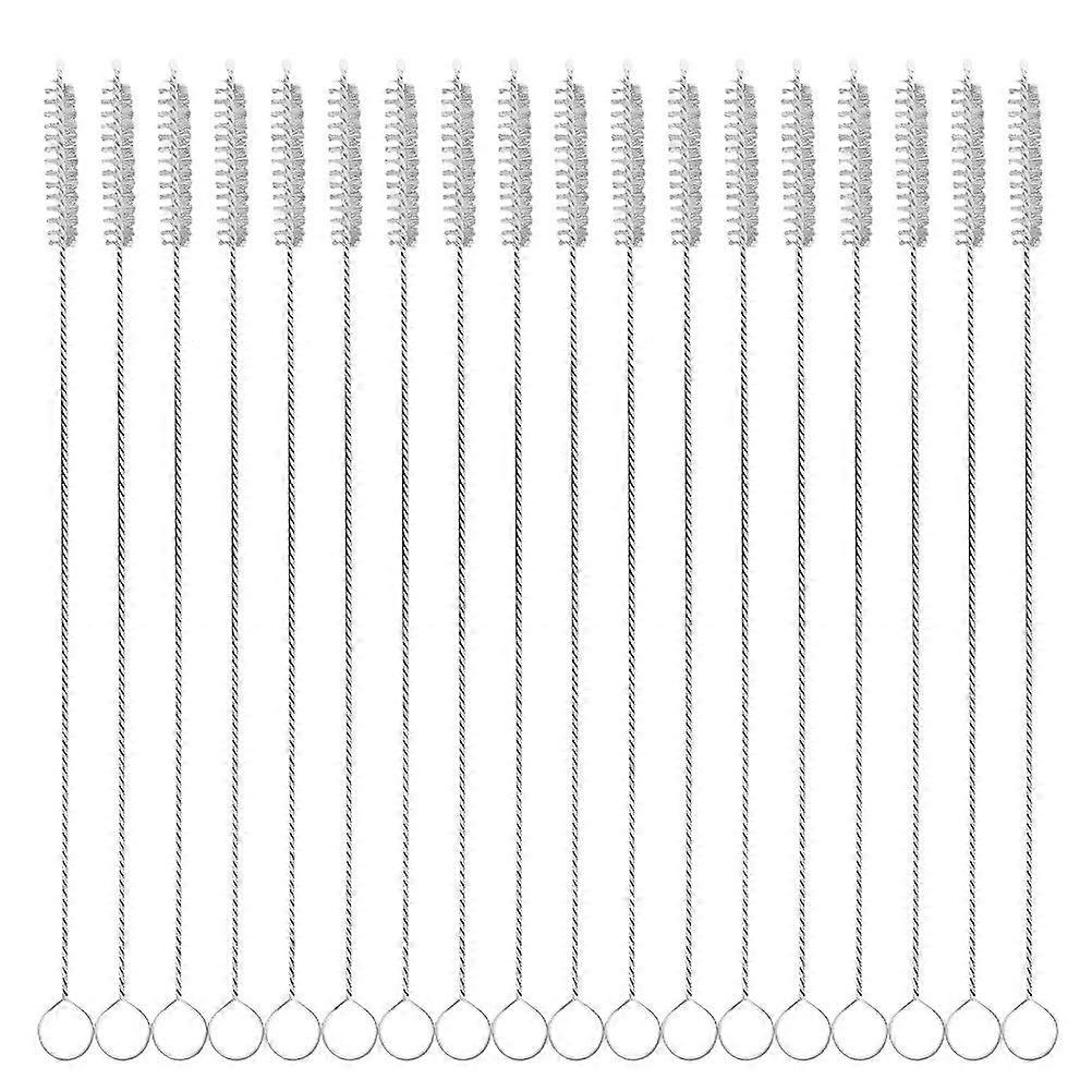 25Pcs Long Handle Straw Brushes Multi-function Pipe Brushes Household Straw Cleaners