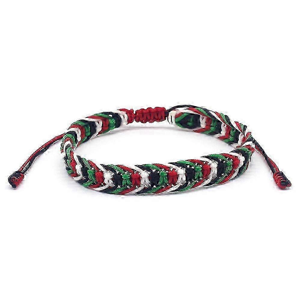 Handcrafted Country Friendship Bracelets from Palestine Supporting Gaza