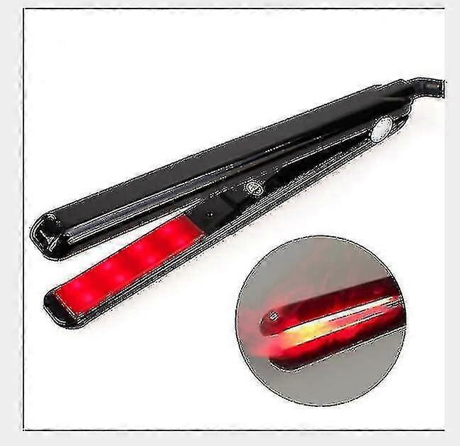 Fer à lisser LCD ultrasons et infrarouges pour cheveux secs