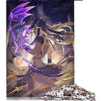 Quebra-cabeça de 300 Peças Genshin Impact Cyno Puzzle para Adultos Madeira Jigsaw Melhor Presente para Adultos e CriançasWD1133