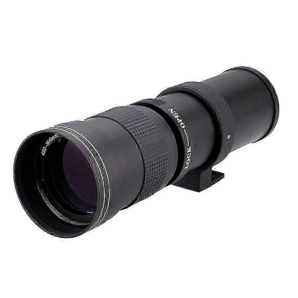 420-800mm F/8.3-16 Telephoto Zoom Lens Compatible with Nikon D5100, D5200, D3300, and More
