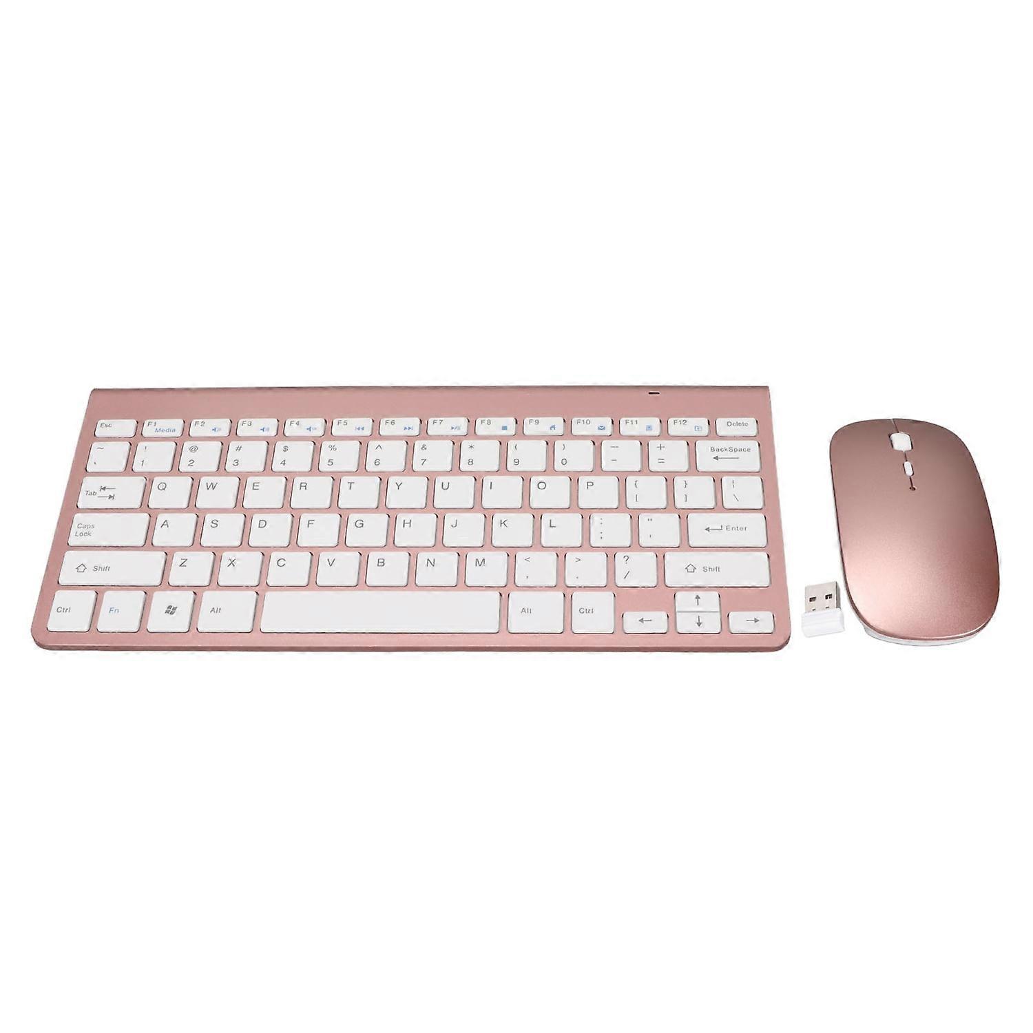 Feature:
1. UV Coating: The wireless keyboard features UV coated keycaps and etched ABS keycaps, whi