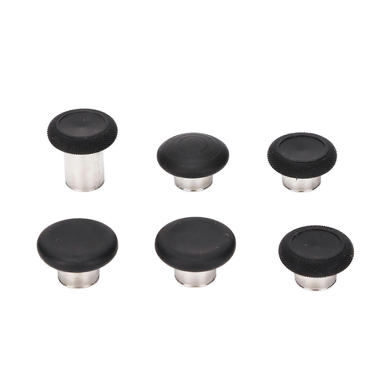 6pcs Metal Replacement Joysticks Grip Swap Joysticks for Xbox One Elite Series 2
