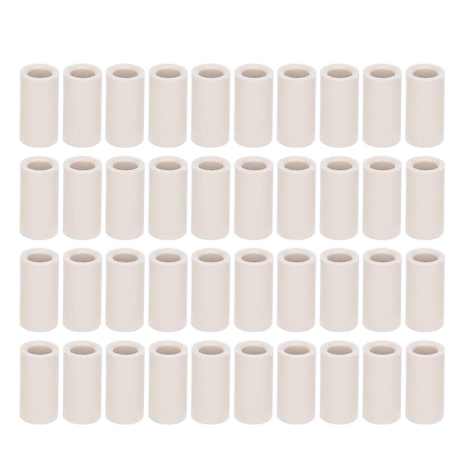 40pcs Fiber Billiards Stick Pool Cue Ferrules Tubes Replacement Parts Repair Accessories 13MM 1in