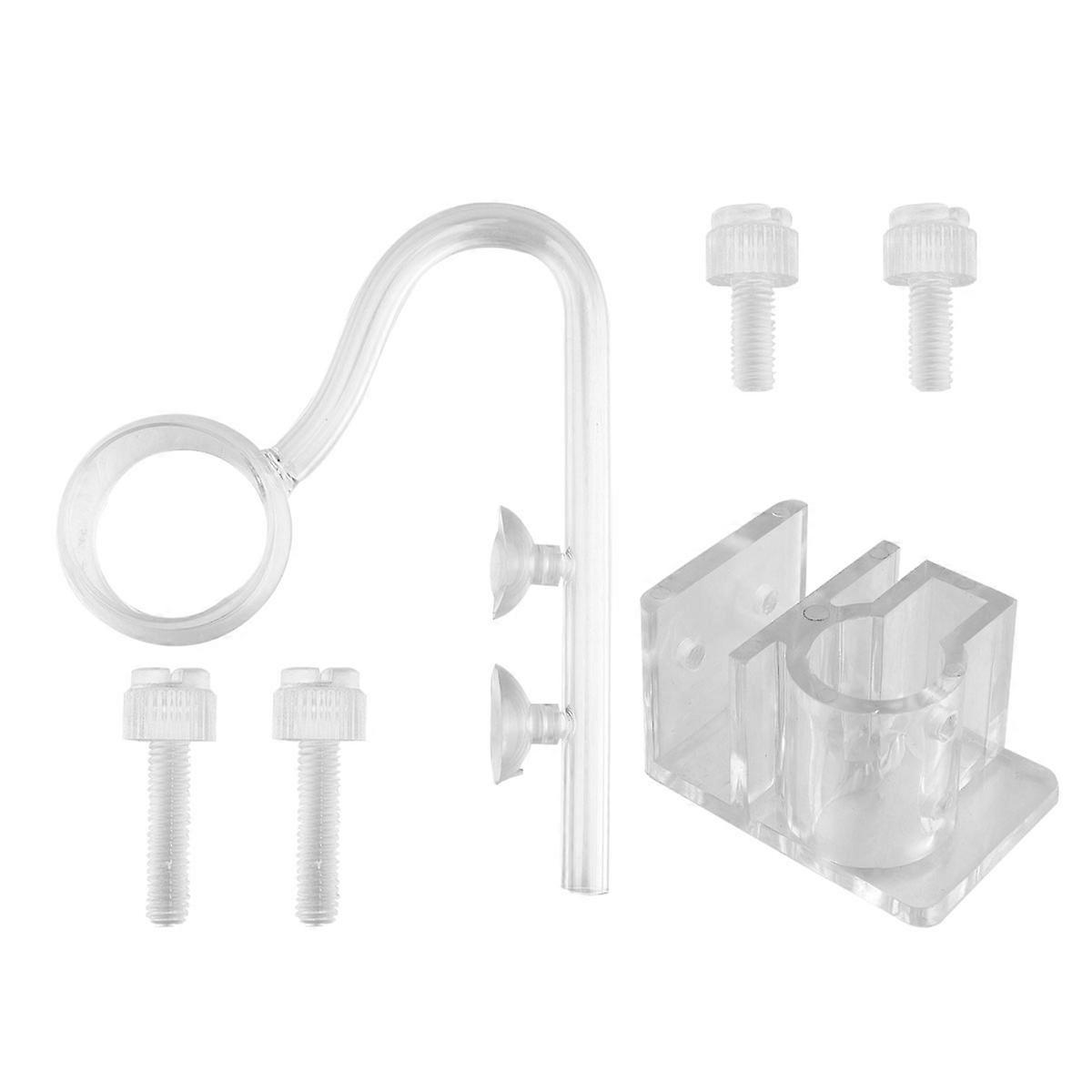 Fish Tank Aquarium Filter Accessories for 1Pcs Glass Water Siphon Pipe