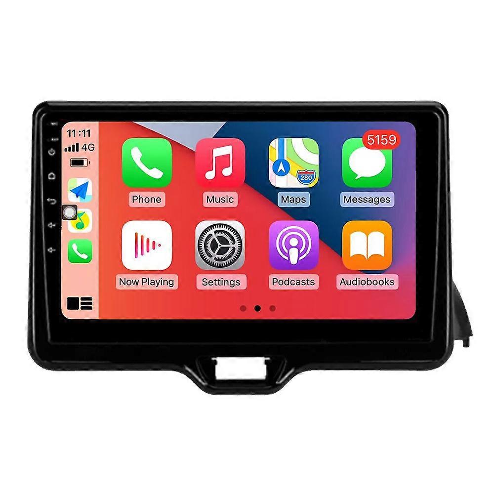 Car Multimedia Player For Toyota Yaris Vios 2020 - 2023 CarPlay Android Auto Stereo Radio GPS Navigation Autoradio Bluetooth 2Din Video Touch