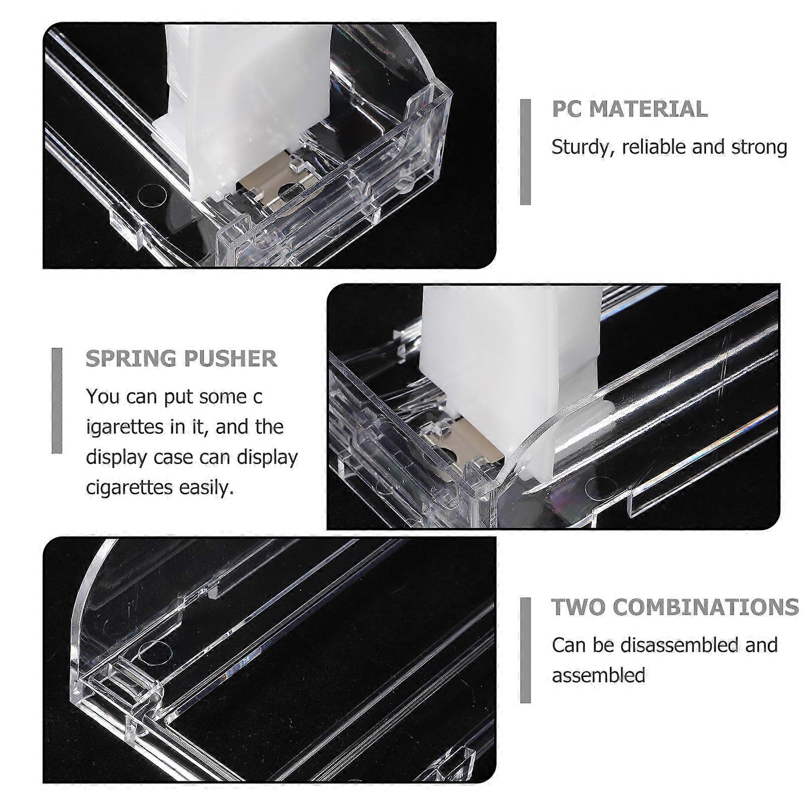 Automatic Showcase Storage Auto-Push Pusher Rack 2Pcs