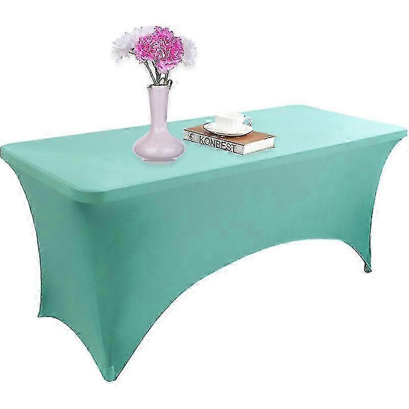 6ft Stretch Spandex Table Cover Universal Rectangular Fitted Tablecloth