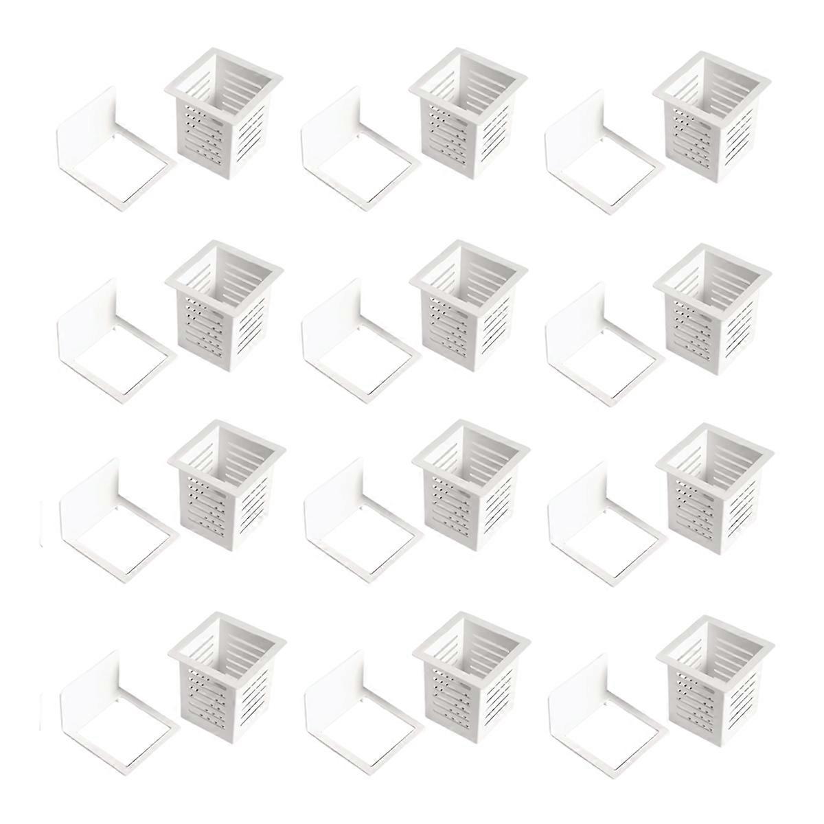 Wall Mounted Toothbrush Holder Set Spoon and Fork Holder