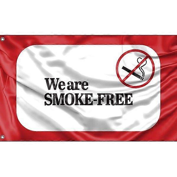 We Are Smoke Free Flag FG1206