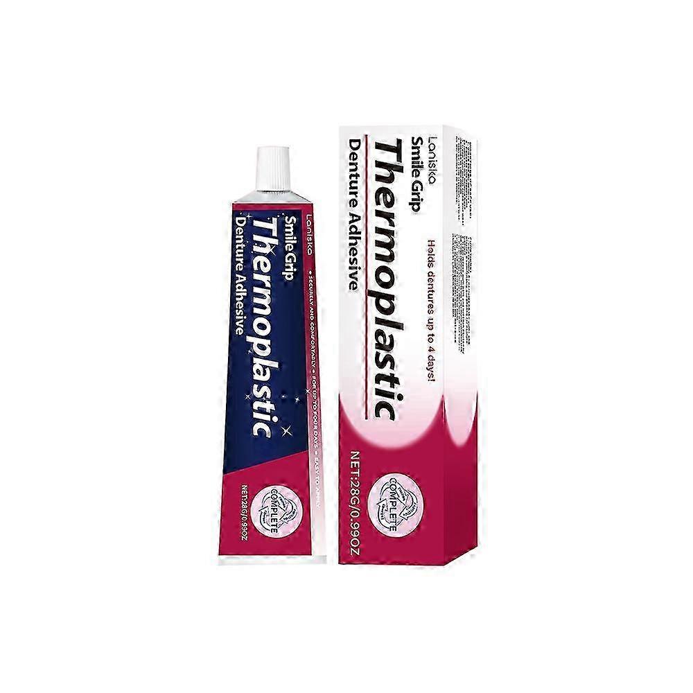 suitable for dentures, 1/2/3-piece thermoplastic adhesive for refitting and tightening loose upper and lower dentures and partials, non-glue formula