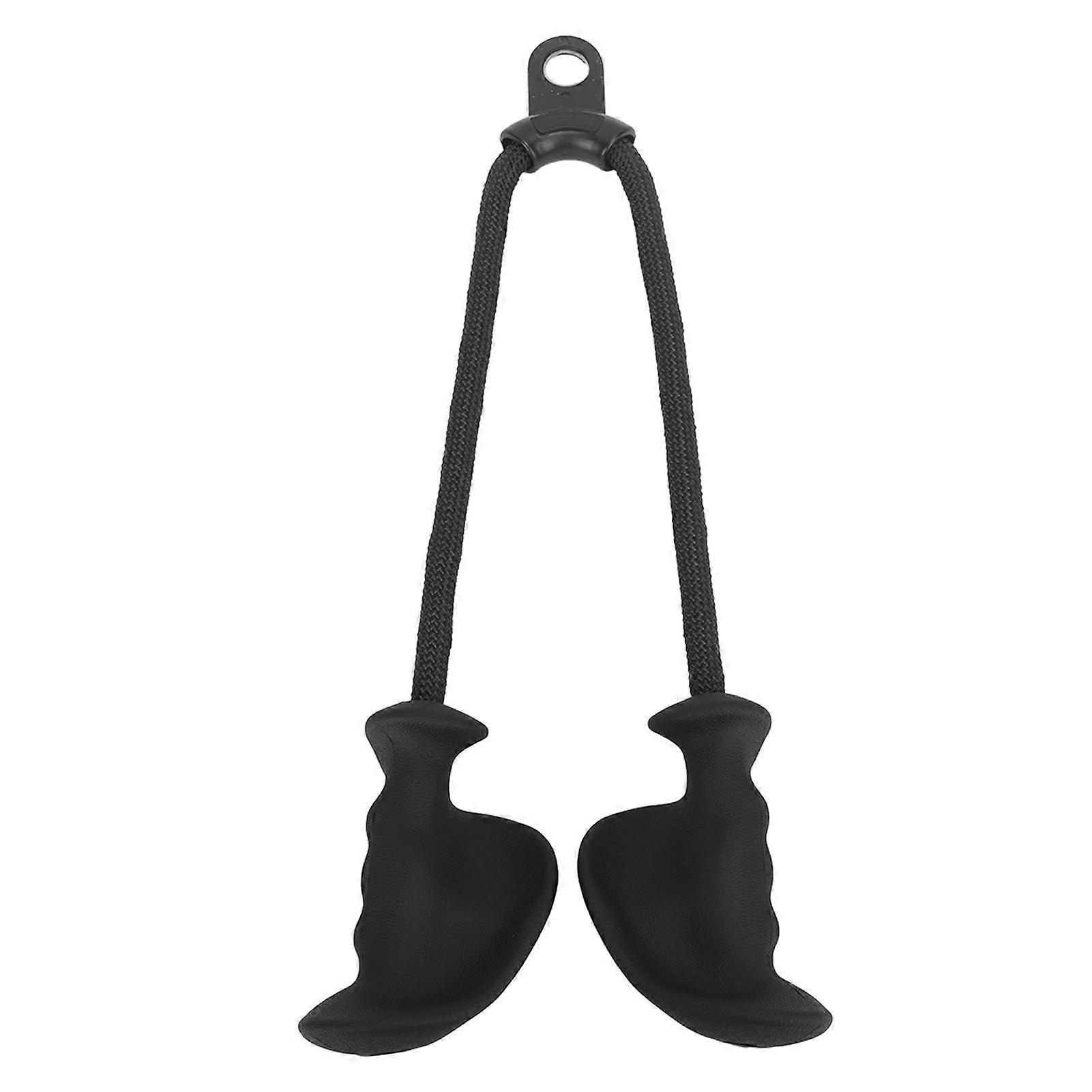 Triceps Pull Down Rope Double Head Triceps Pull Downs Crunches Rope for Exercising