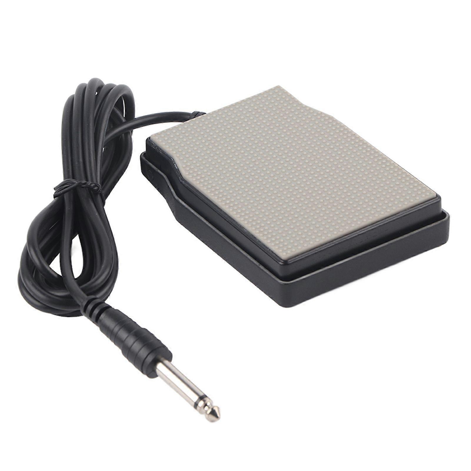 Electronic Keyboard Sustain Pedal Damper for Digital Piano Instrument Accessory White