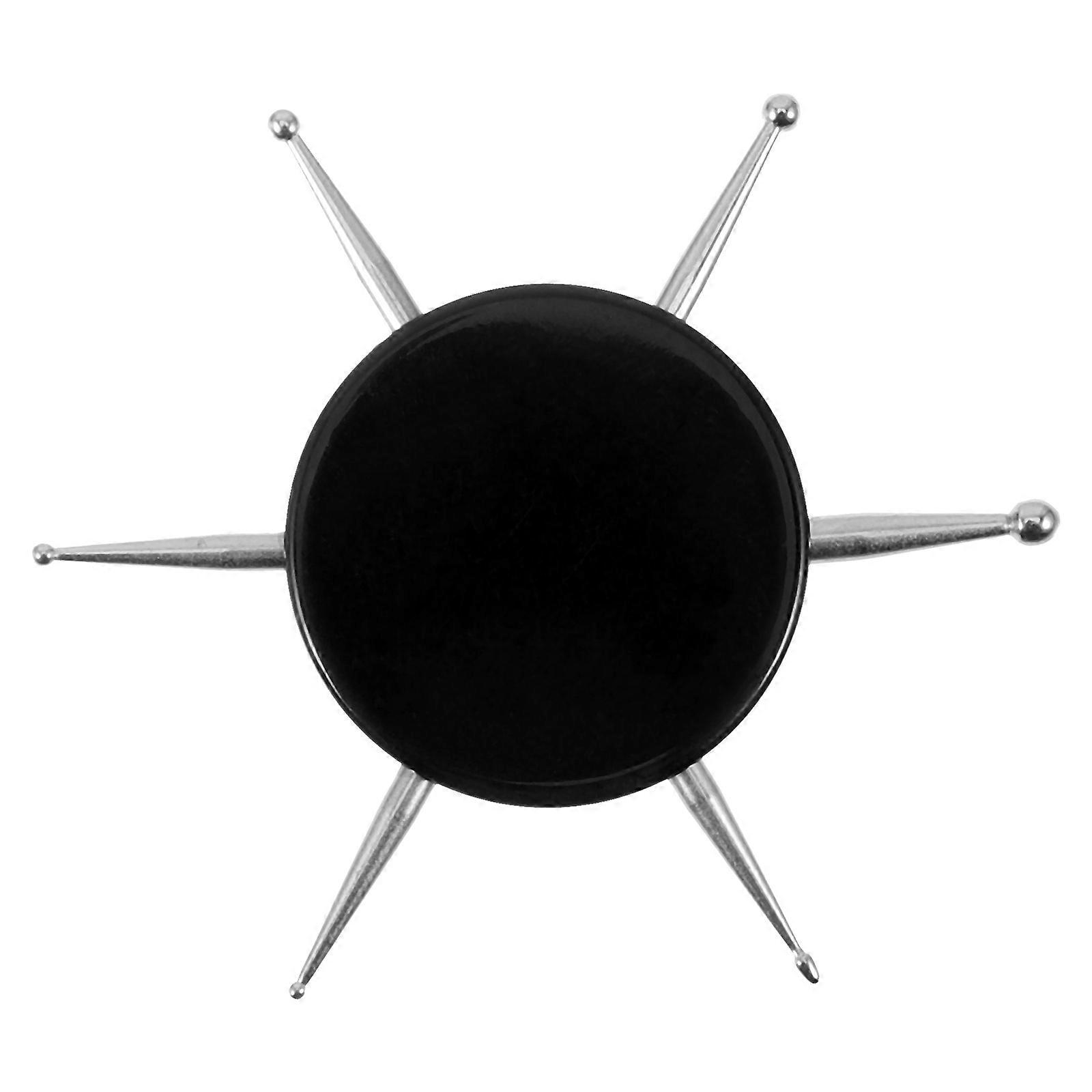 Nail Art Dotting Tool Circular Manicure Tool for 3Pcs 6 Sizes Black