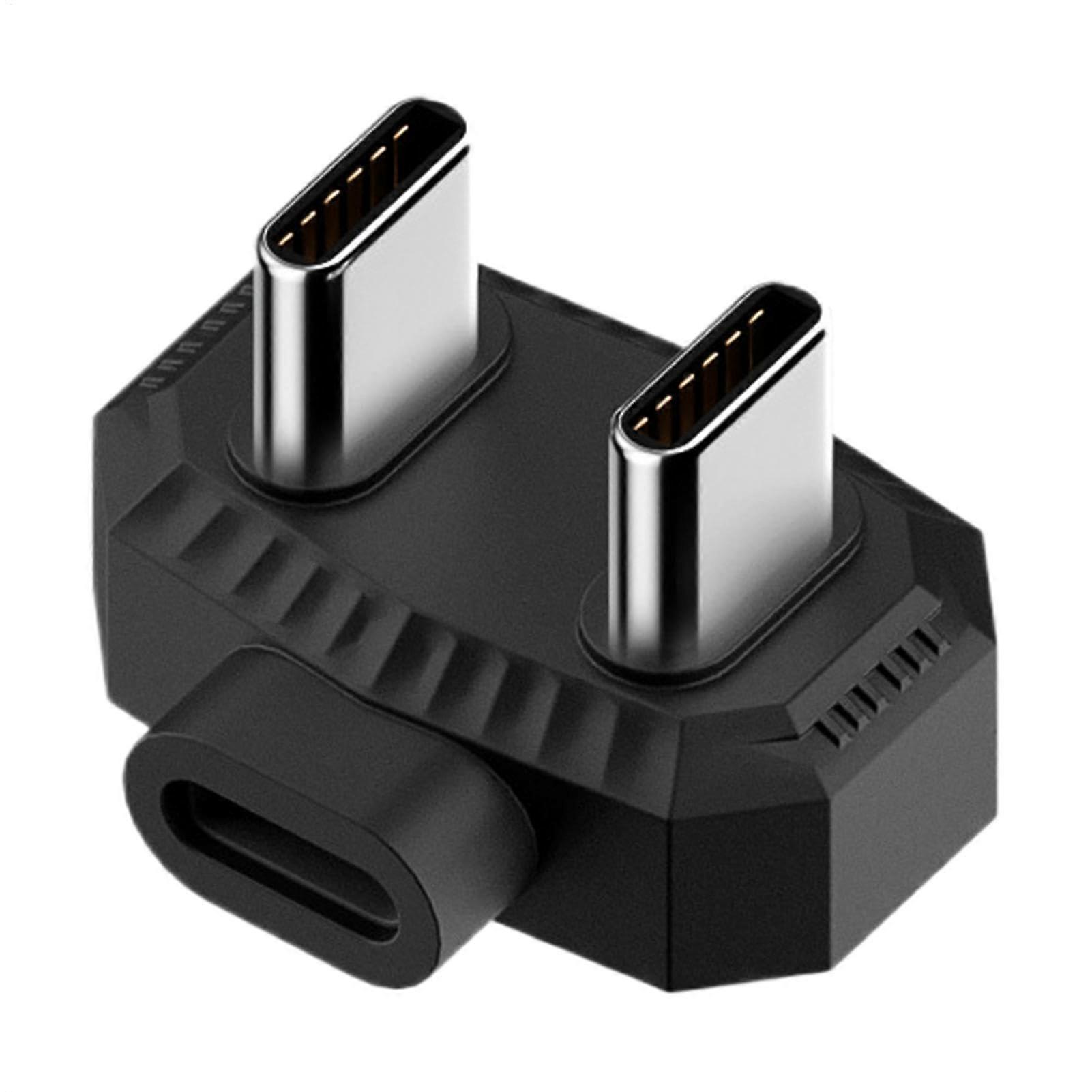 Lavalier Microphone Adapter Type-C Female To Male Connector, Noise-Reduction Splitter, Compatible With Smartphones And Tablets