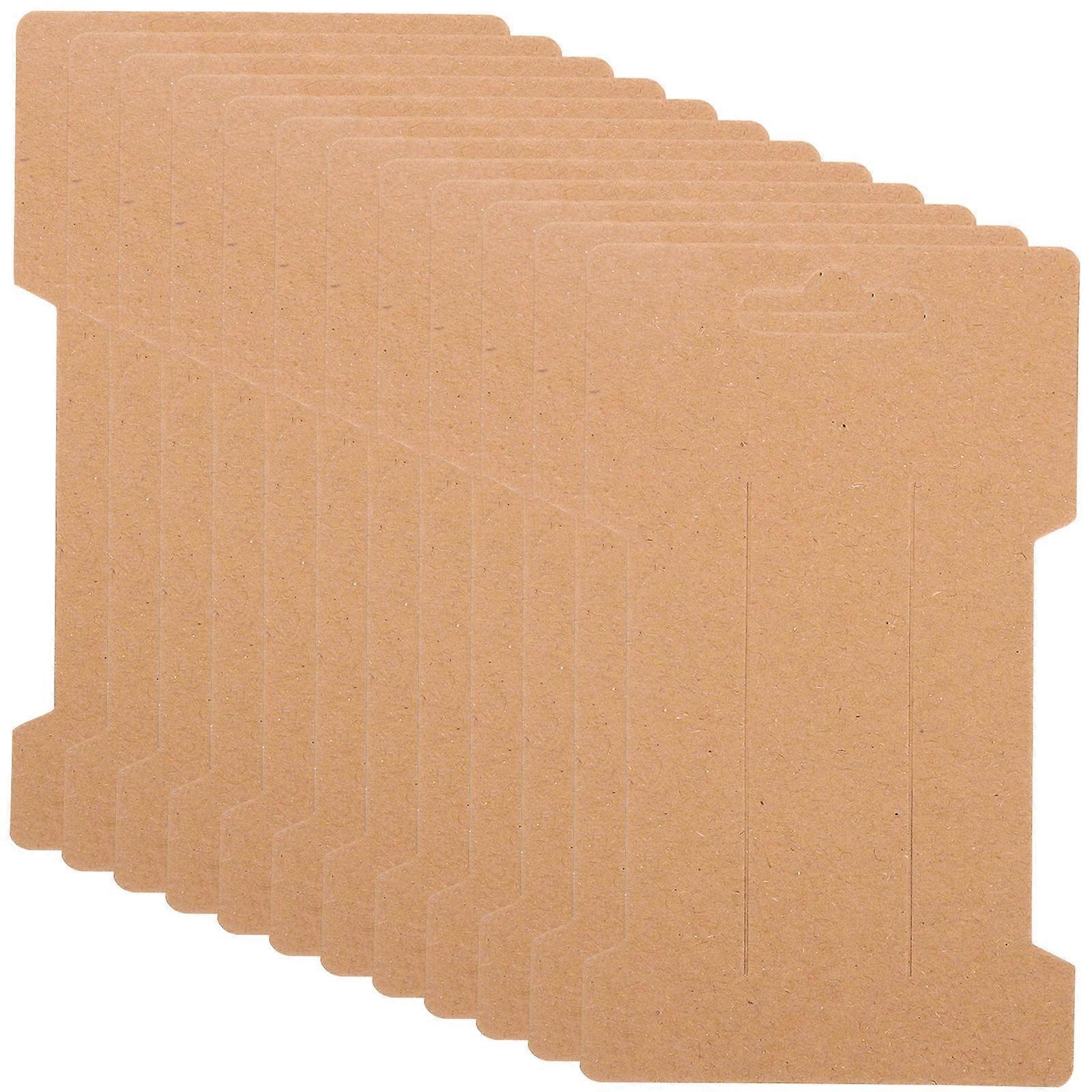 Jewelry Display Cards Hair Clip Display Holders for Displaying Use Pack of 500