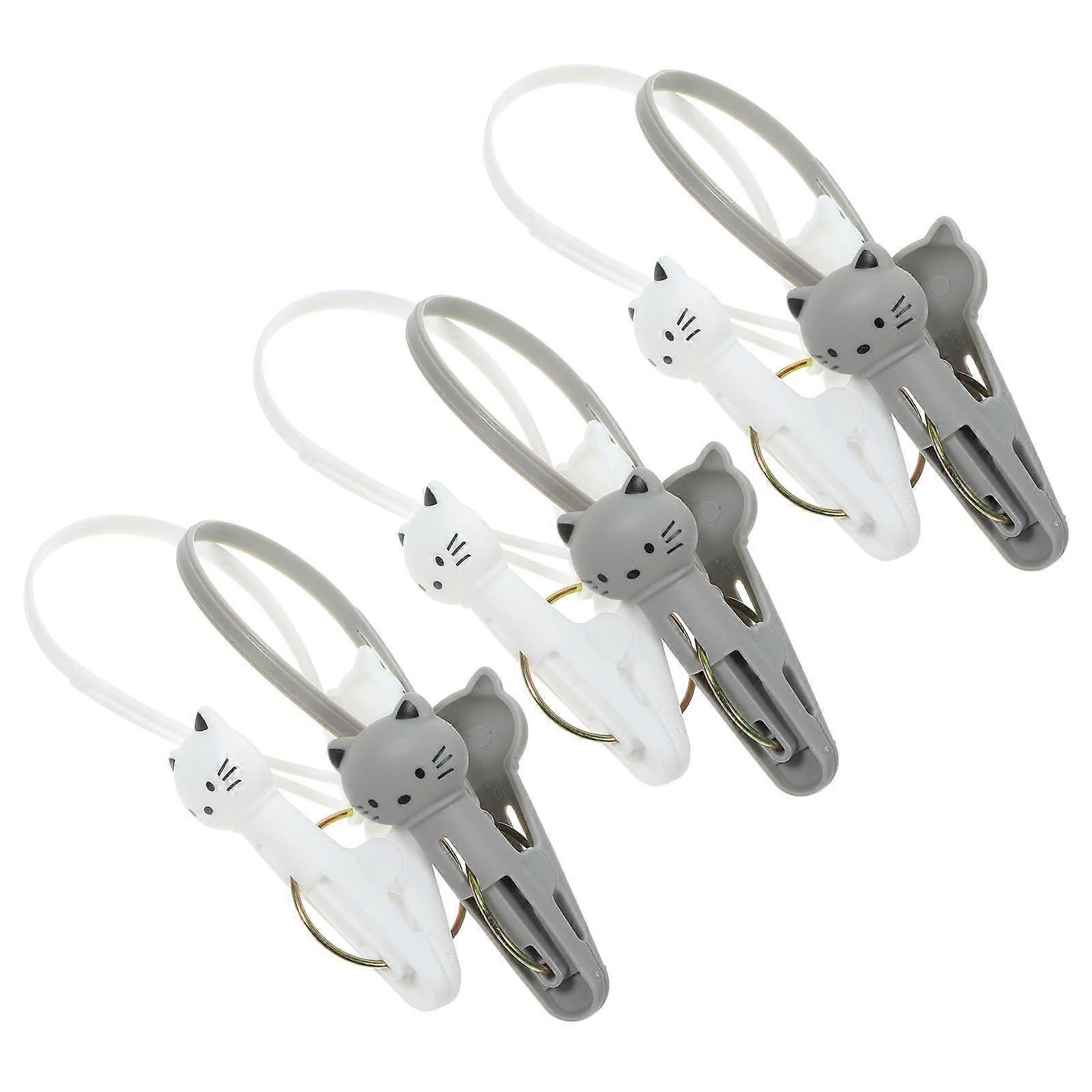 18 Pcs Windproof Clothing Clips Multipurpose Clothespins Assorted Color for Clothesline and Daily Use Waterproof