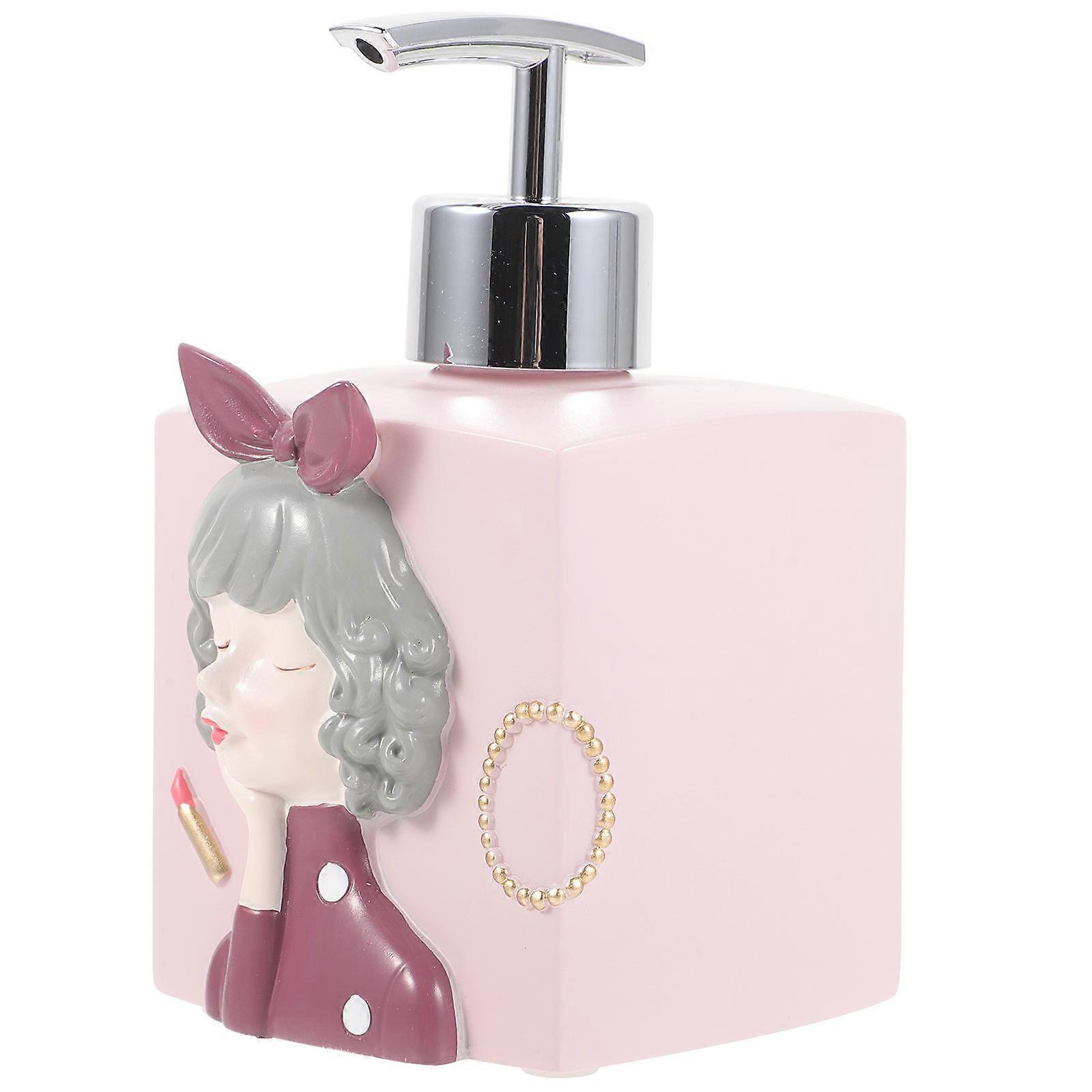 Lotion Bottle Hand Soap Dispenser Refillable Liquid Soap Container Bathroom 330ml Leak-Proof Pump 1Pack