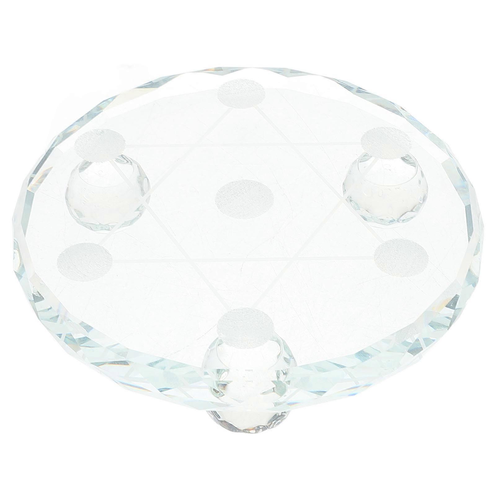 Crystal Globe Stand Glass Display Holder for 5Pcs Crystal Balls